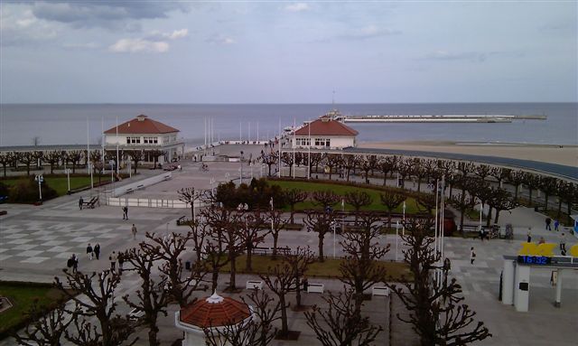 Widok na molo